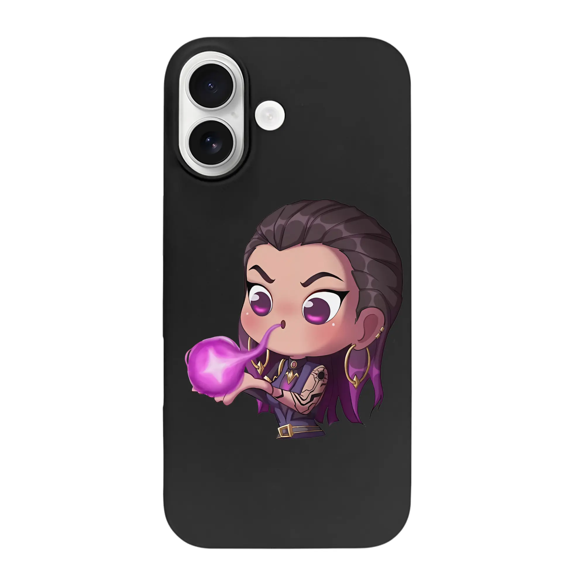 VALORANT グッズ,レイナ - iPhone 17 シリーズ シリコンケース 薄型 耐衝撃 指紋防止 ソフトタッチカバー 精密フィット 傷防止 保護ケース iPhone 17/17 Air/17 Pro/17 Pro Max 対応